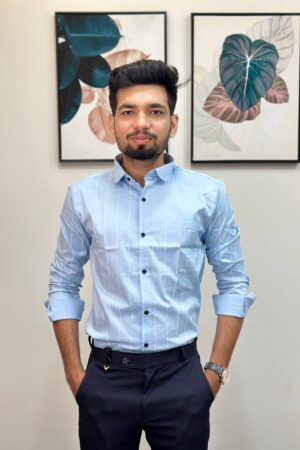 Strips Formal Shirt + Formal Pant