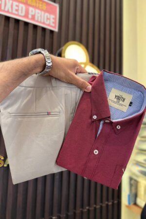 Oxford Formal Shirt + Formal Pant